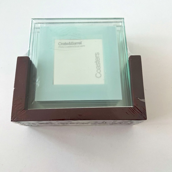 NWT Crate & Barrel Photo Coasters - Picture 1 of 5